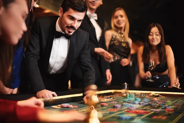 A person using their device against a moody casino-themed background, illustrating the smooth re-entry process at 866JL.